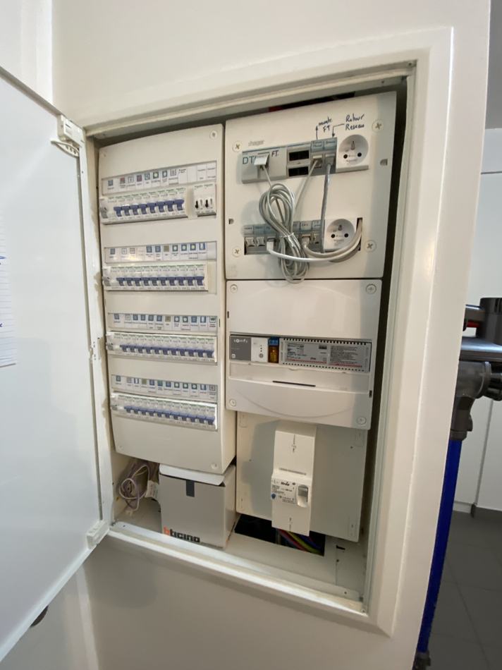 Tableau électrique — installation et distribution