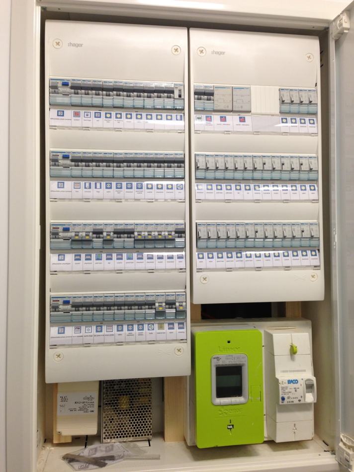 Tableau électrique — installation et distribution
