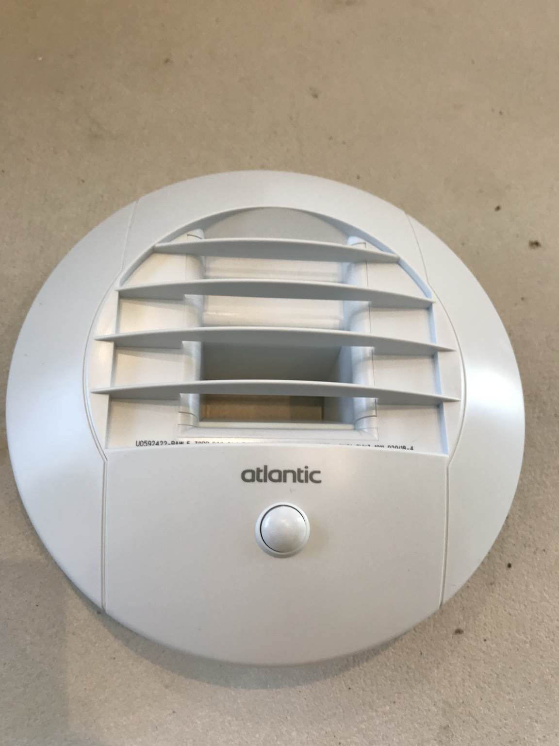 Bouche de ventilation Atlantic
